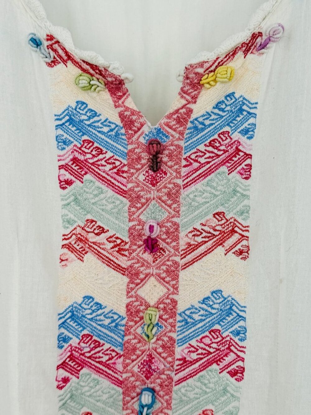 Free People White Embroidered Crochet Trim Bell Sleeve Mini Dress 4| Cottagecore - Picture 5 of 16